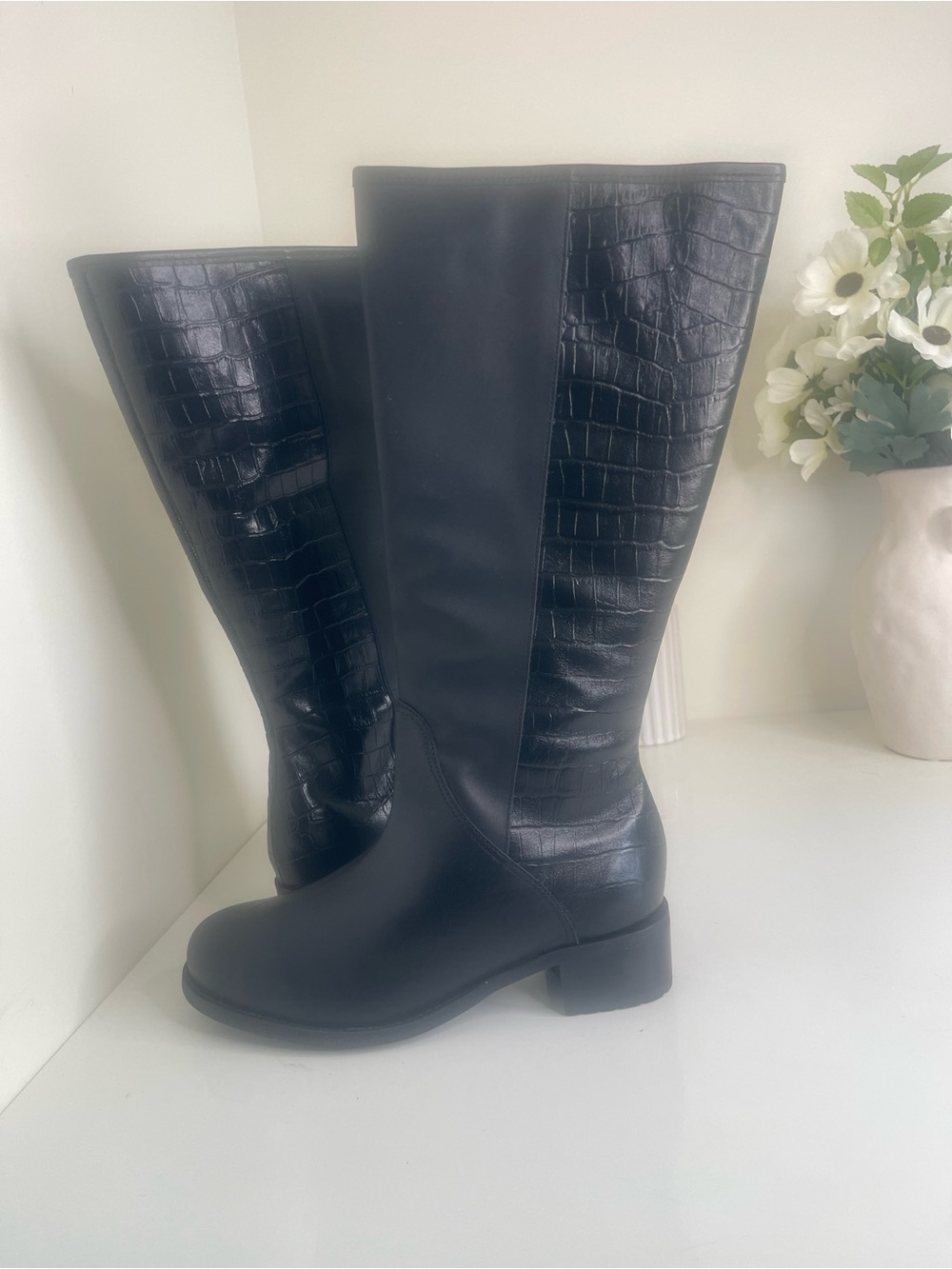 David Tate Superior Black Boots